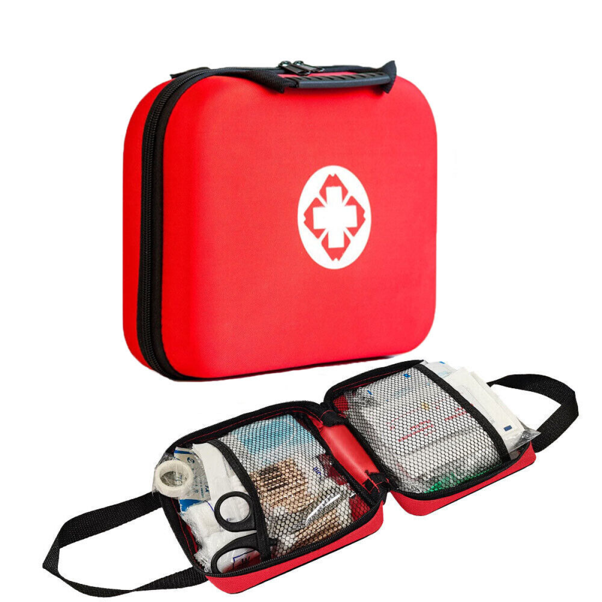 391pcs First Aid Kit Medical Emergency Travel Home Car Taxi Work 1ST Aid Bag