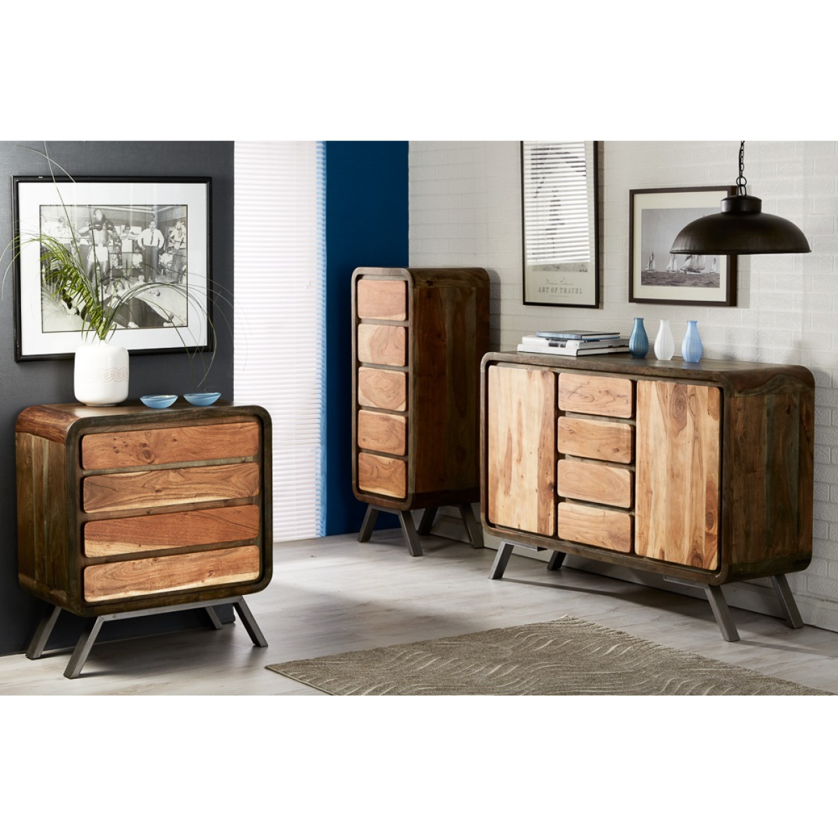 Aspen 5 Drawer Tall Chest