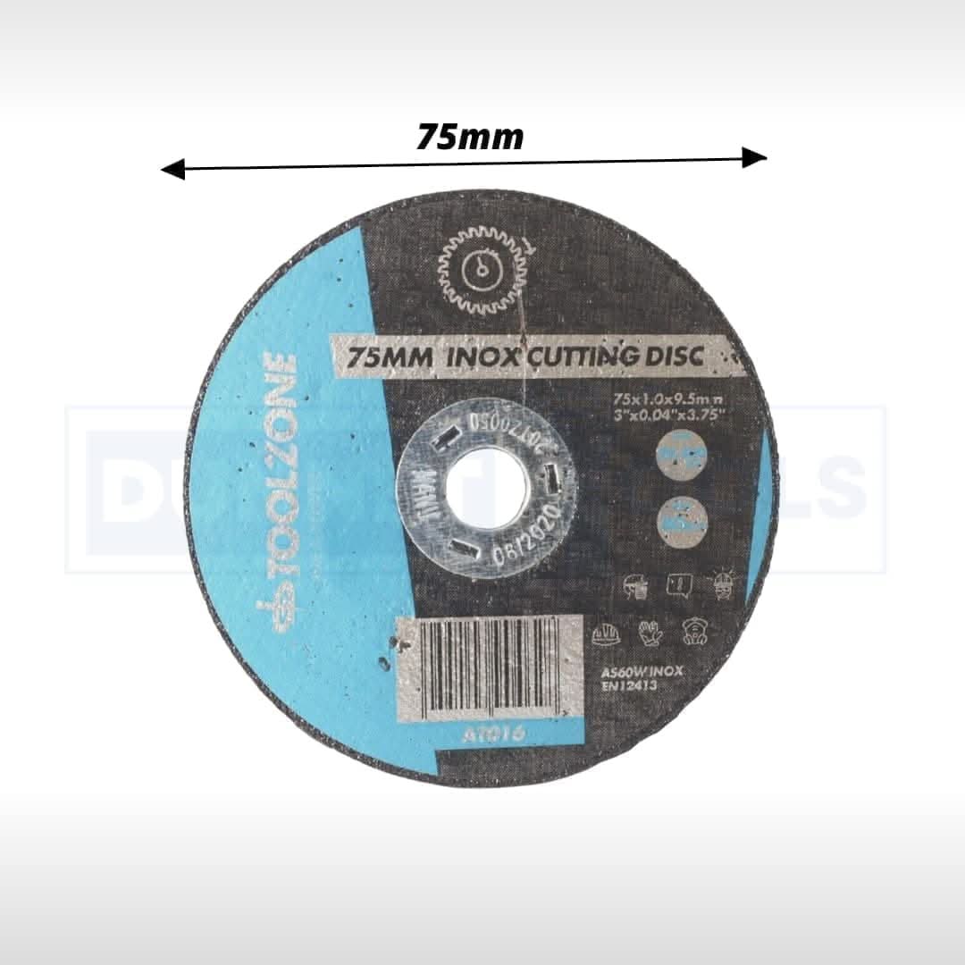 25 Pack 75mm Metal Cutting Discs for Angle Grinders and Air Tools