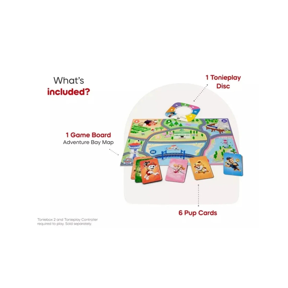 Tonies Tonieplay Paw Patrol Adventure Bay Rescue Heroes Game