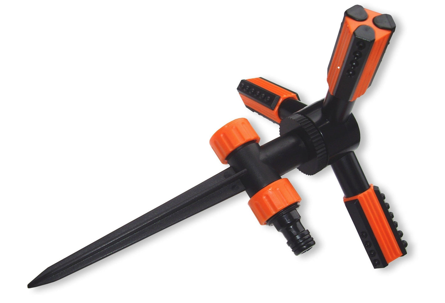 3 Arm Rotary Lawn Sprinkler on Spike - Eco Line Garden Hose Pipe Garden Watering