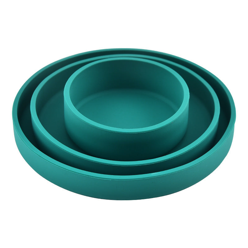 Silicone Baby Feeding Plate - BPA-Free Divided Suction Bowl