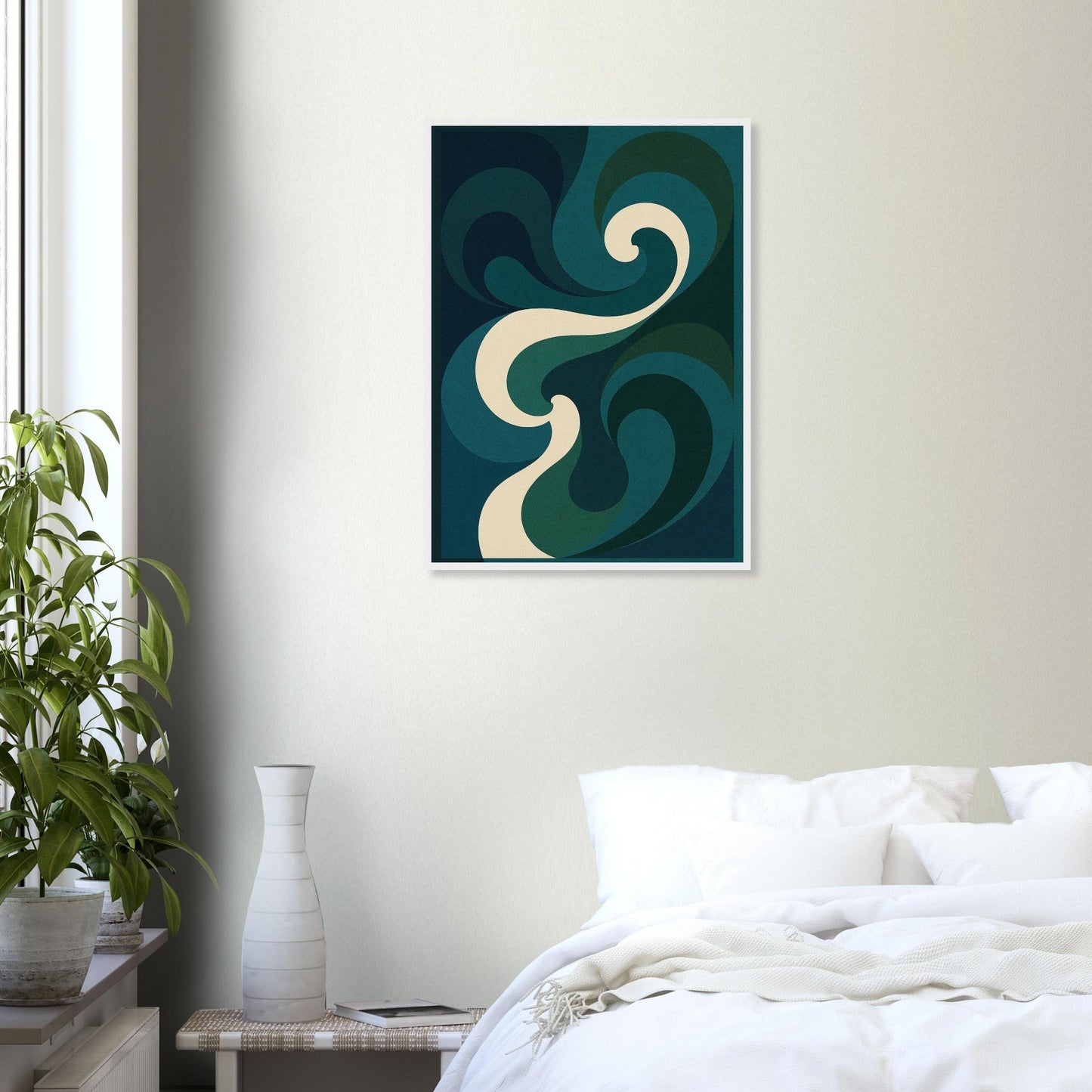 Abstract Awaken - Premium Matte Paper Wooden Framed Poster