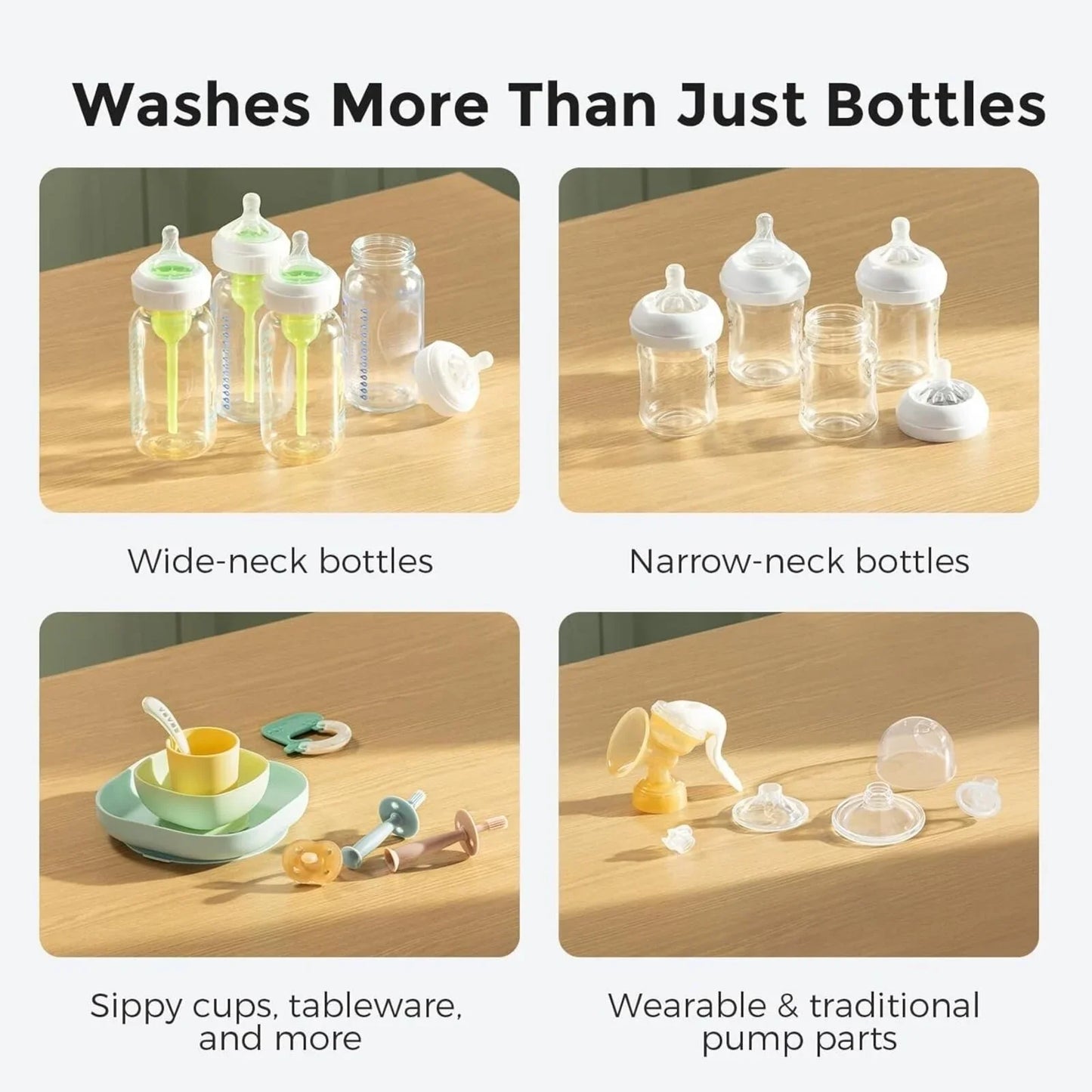 Momcozy KleanPal Pro Baby Bottle Washer & Steriliser & Dryer