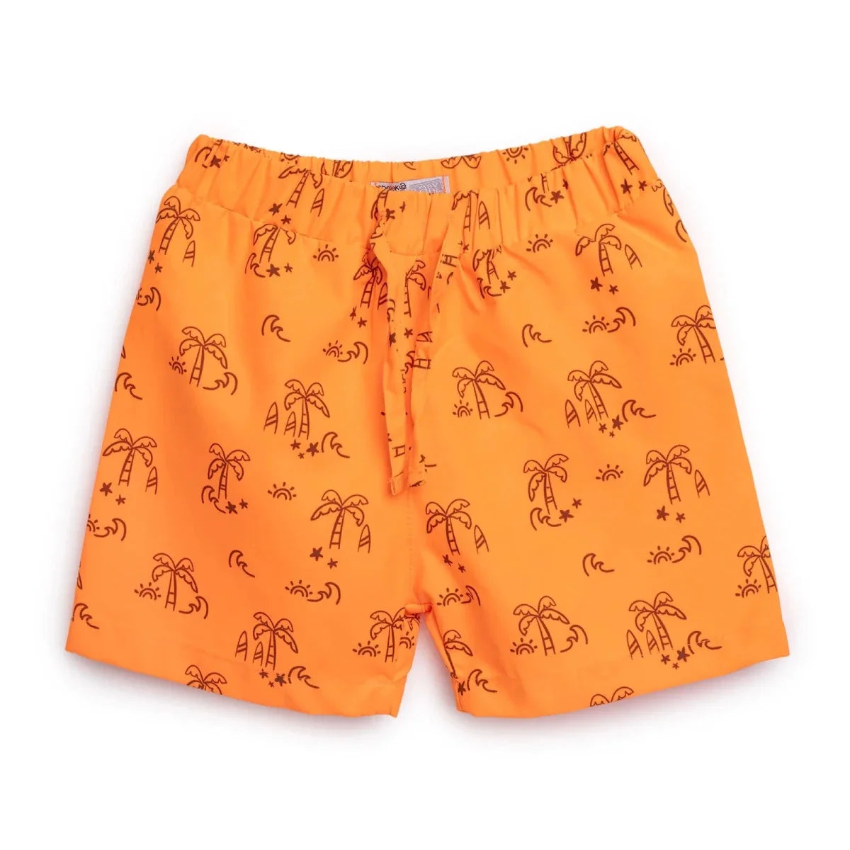 HelloBaby UV Protection Palm Print Baby Swim Shorts (2 Years to 5 Years)