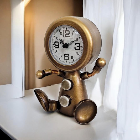 19CM TABLE CLOCK - Fun design