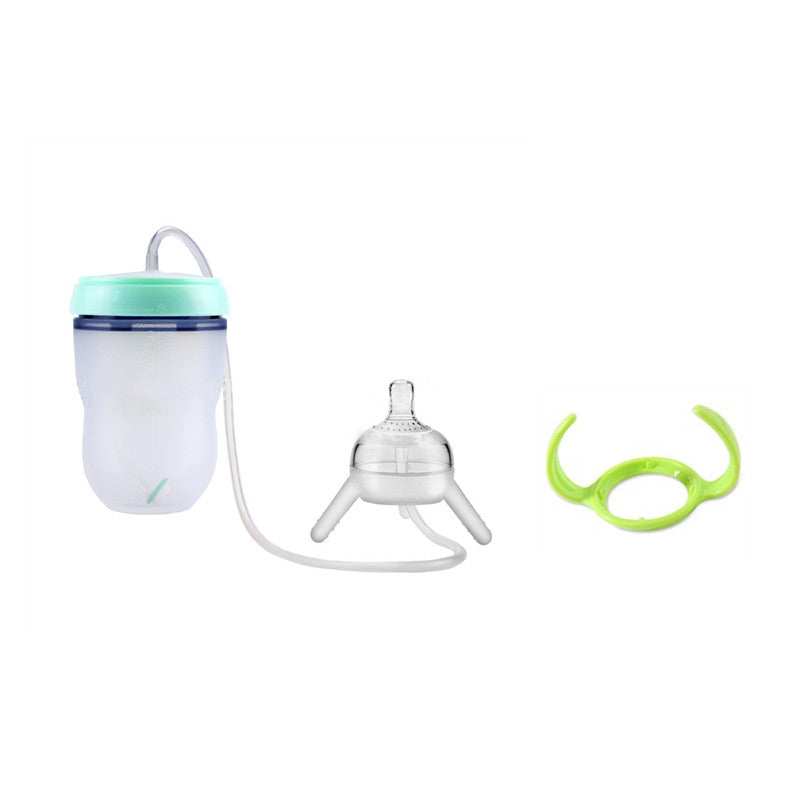 CutieNest Silicone Sippy Cup – Leakproof BPA-Free Toddler Training Bottle