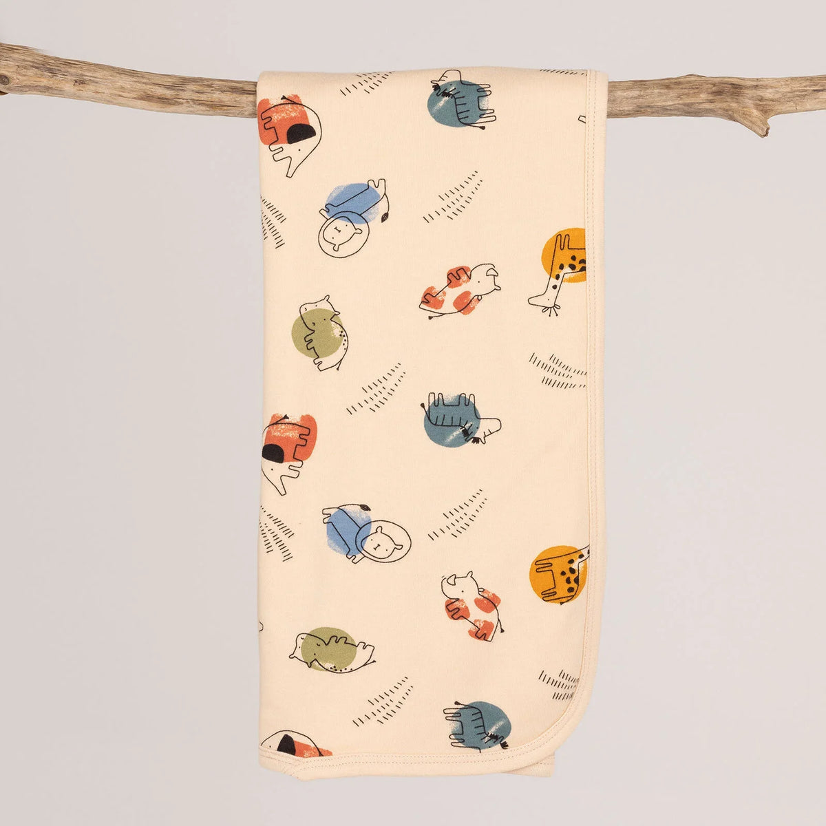 Little Dreams Printed Single Jersey Baby Blanket (80 x 80 cm)
