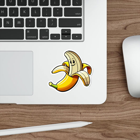 3D Banana Sticker – Waterproof Vinyl