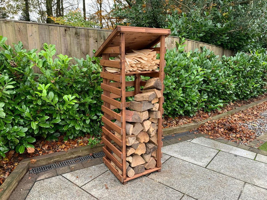 Charles Taylor Trading Small Log Store Small Brown