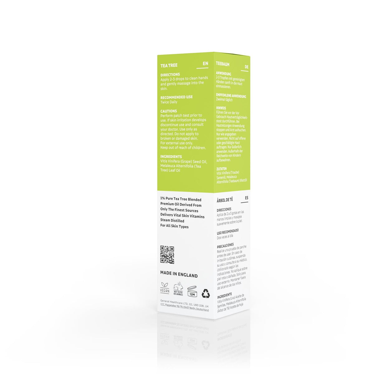 Dermavitamins Tea Tree Solution Oil