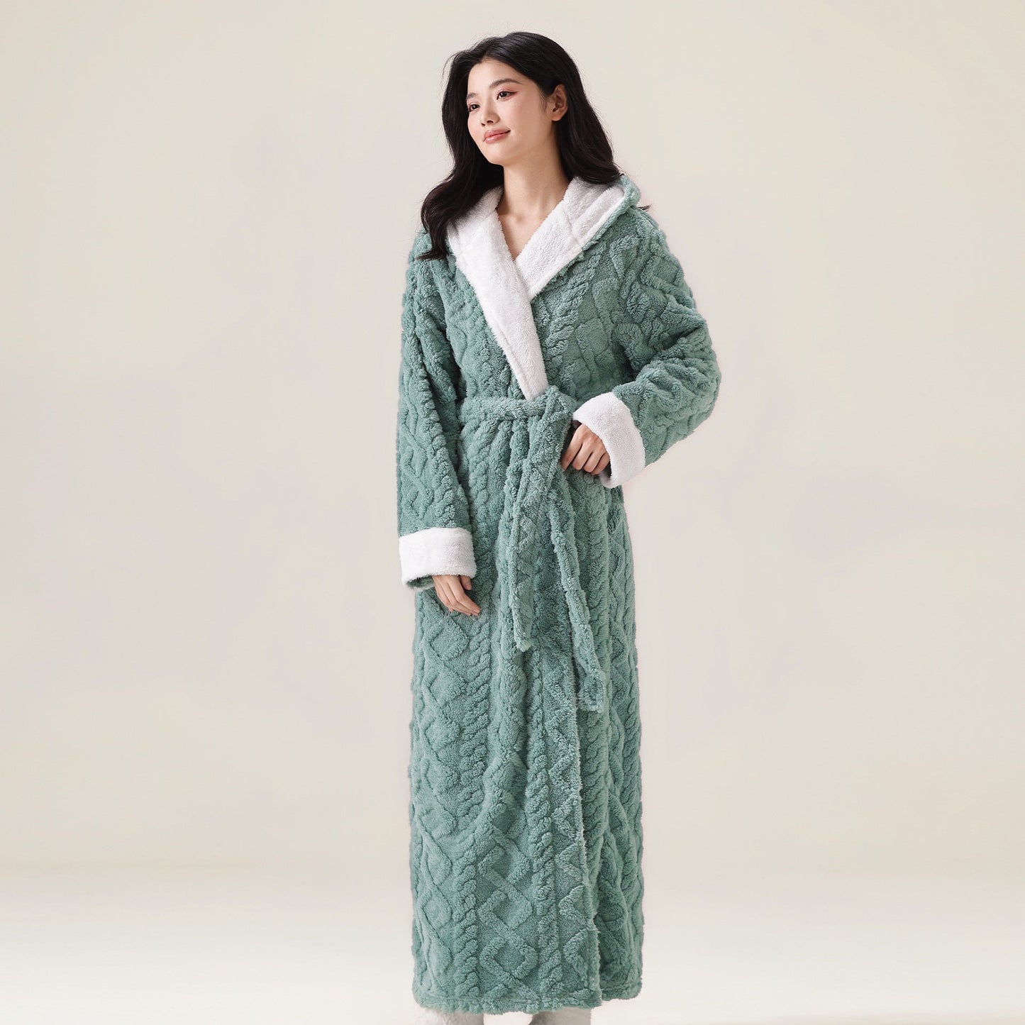 Robe Female Winter Lovers Thickened