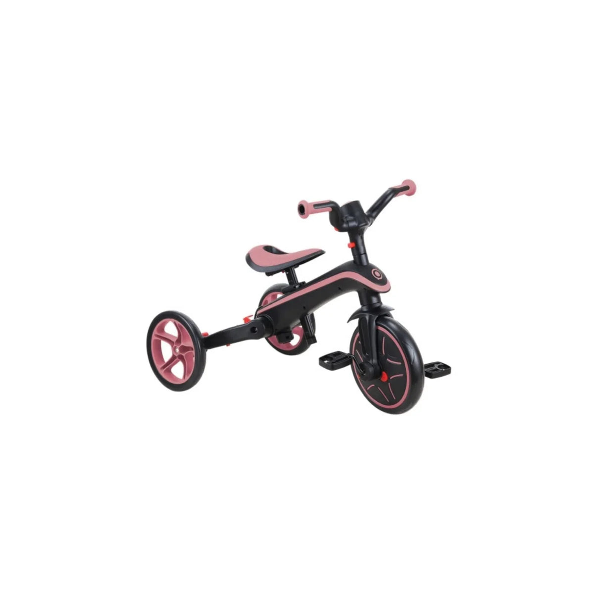 Globber Explorer Foldable 4-in-1 Trike - Deep Pastel Pink