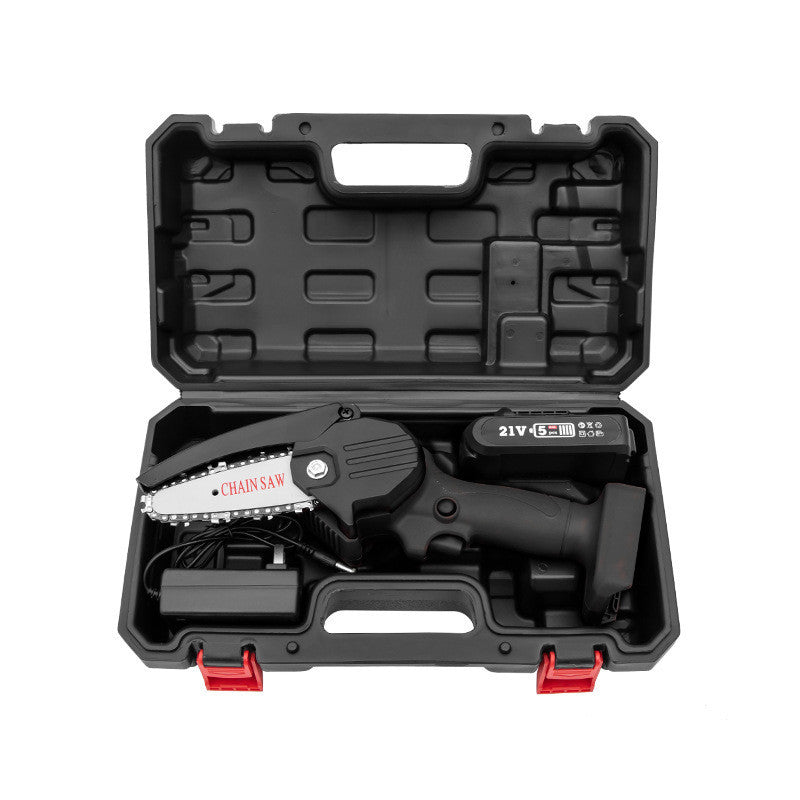 Lithium battery chain saw