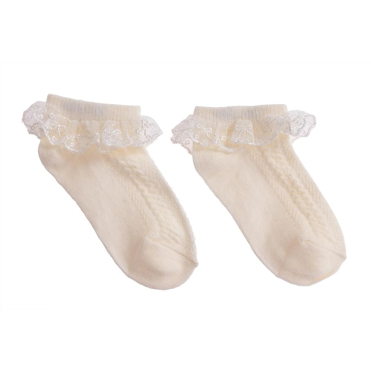 HelloBaby Lace Baby Socks (Newborn to 4-5 Years)