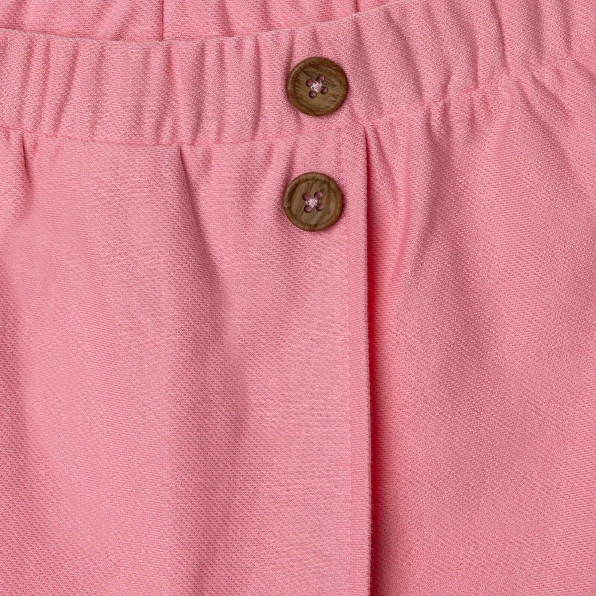 HelloBaby Girls Shorts with Buttons  Short Leg - Pink