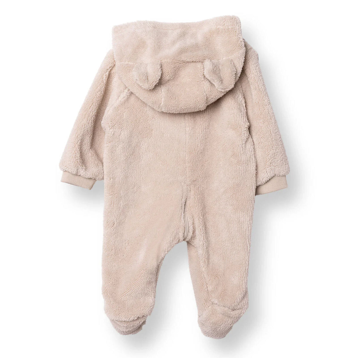Midimod Hooded Fleece Baby Pramsuit with Feet (3 Months to 12 Months)