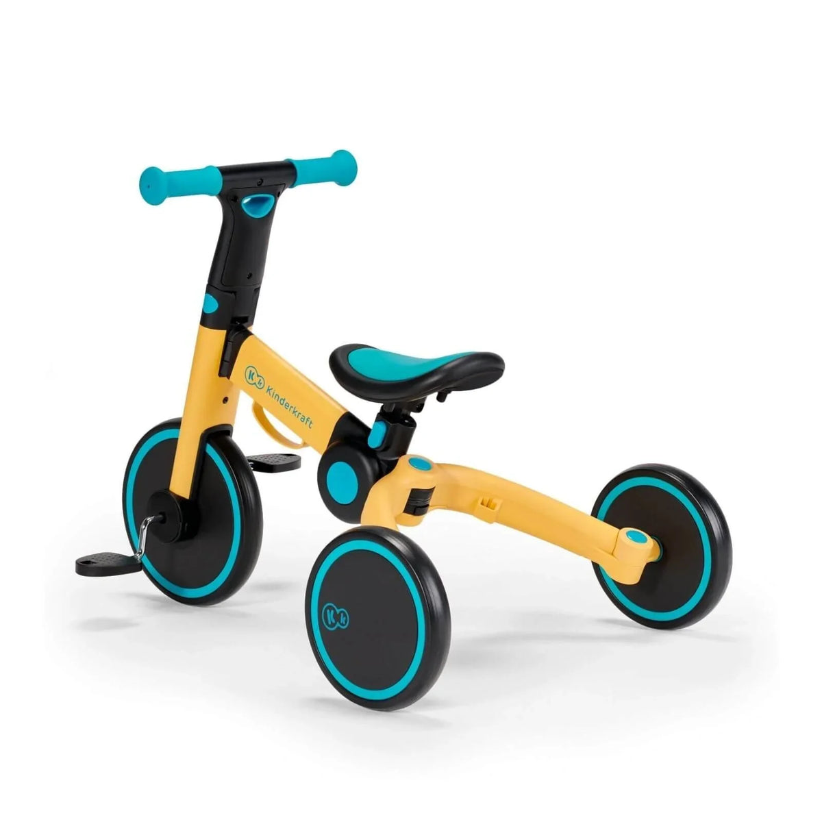 Kinderkraft 4 Trike Kids Tricycle - Sunflower Blue