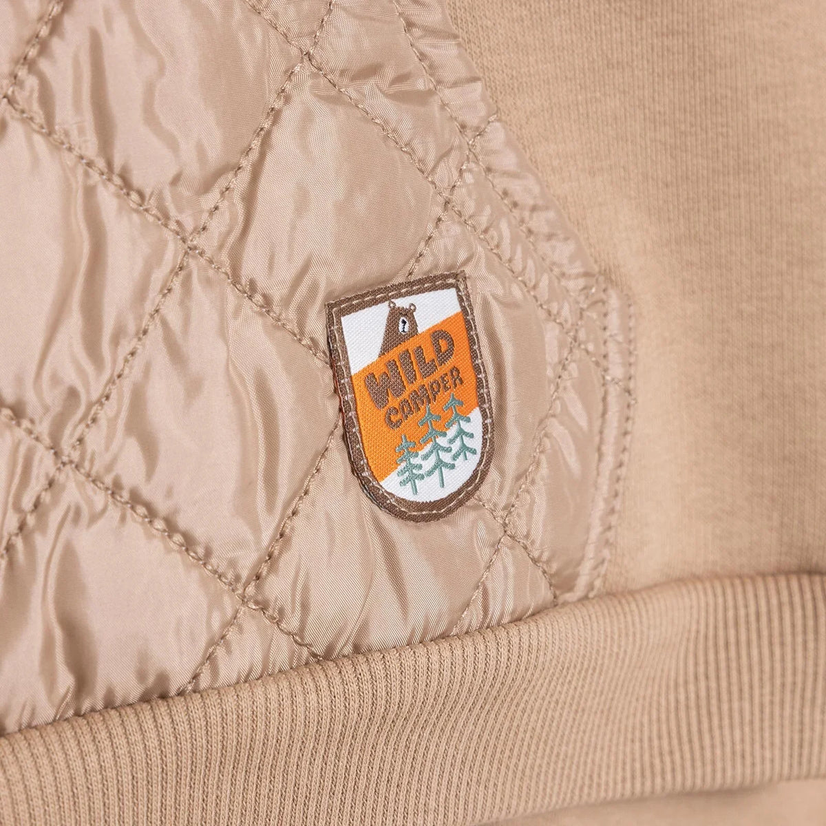HelloBaby "Wild Camper" Slogan Brushed Back Sweat Baby Sweatshirt & Joggers Set (3-6 Months to 4-5 Years)