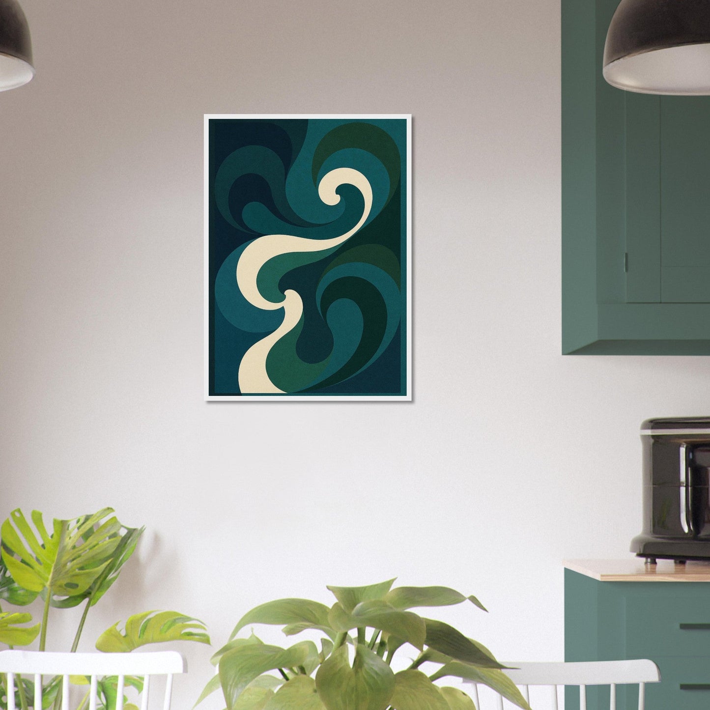 Abstract Awaken - Premium Matte Paper Wooden Framed Poster