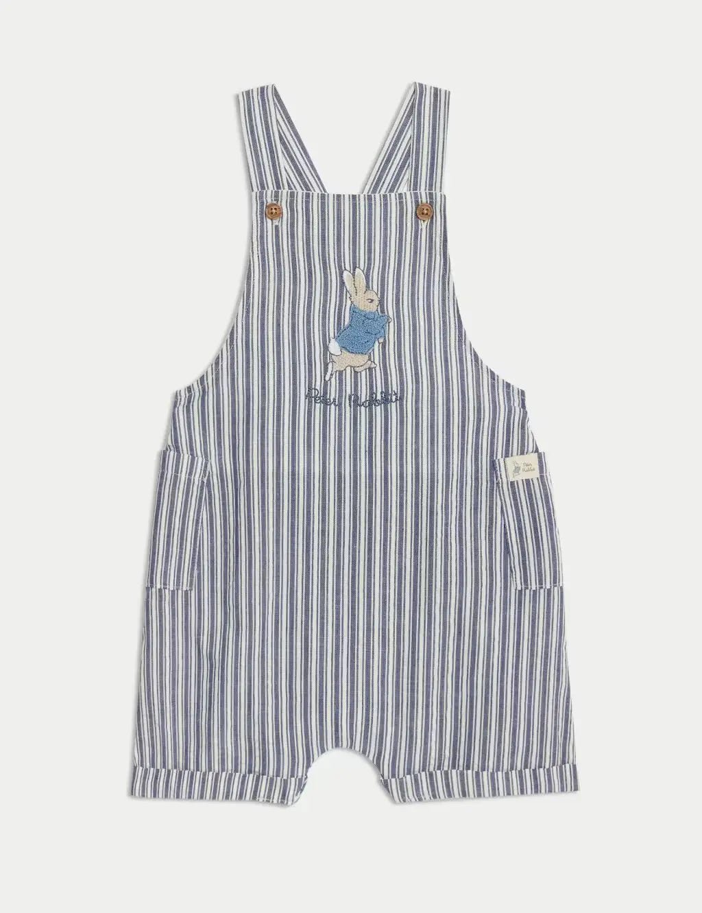 3pc Pure Cotton Peter Rabbit™ Striped Outfit (0-3 Yrs)