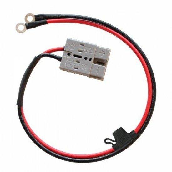 4.0mm cable with 50A battery plug for folding solar charging kits