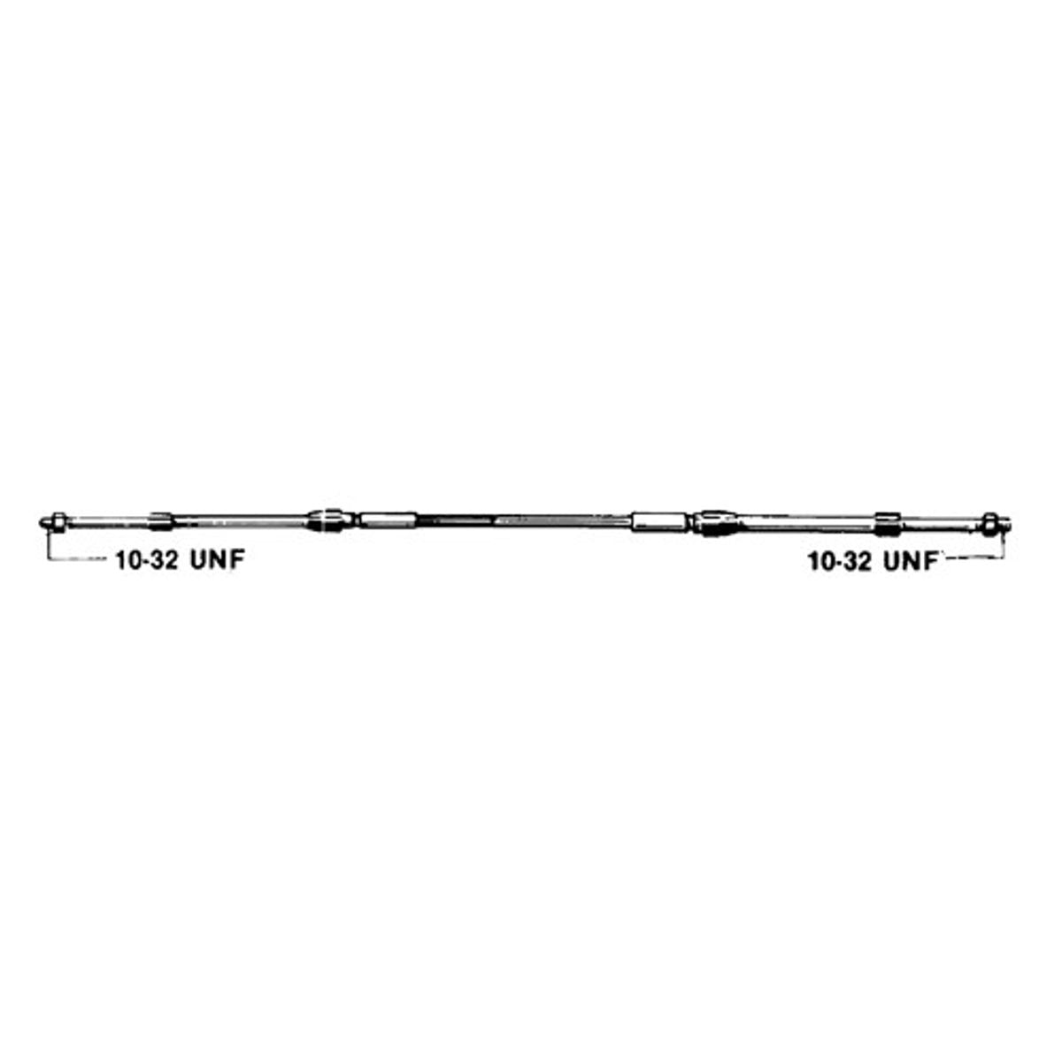 Ultraflex Mach Zero 33C Control Cable 20ft (6m) 4-CM0-20