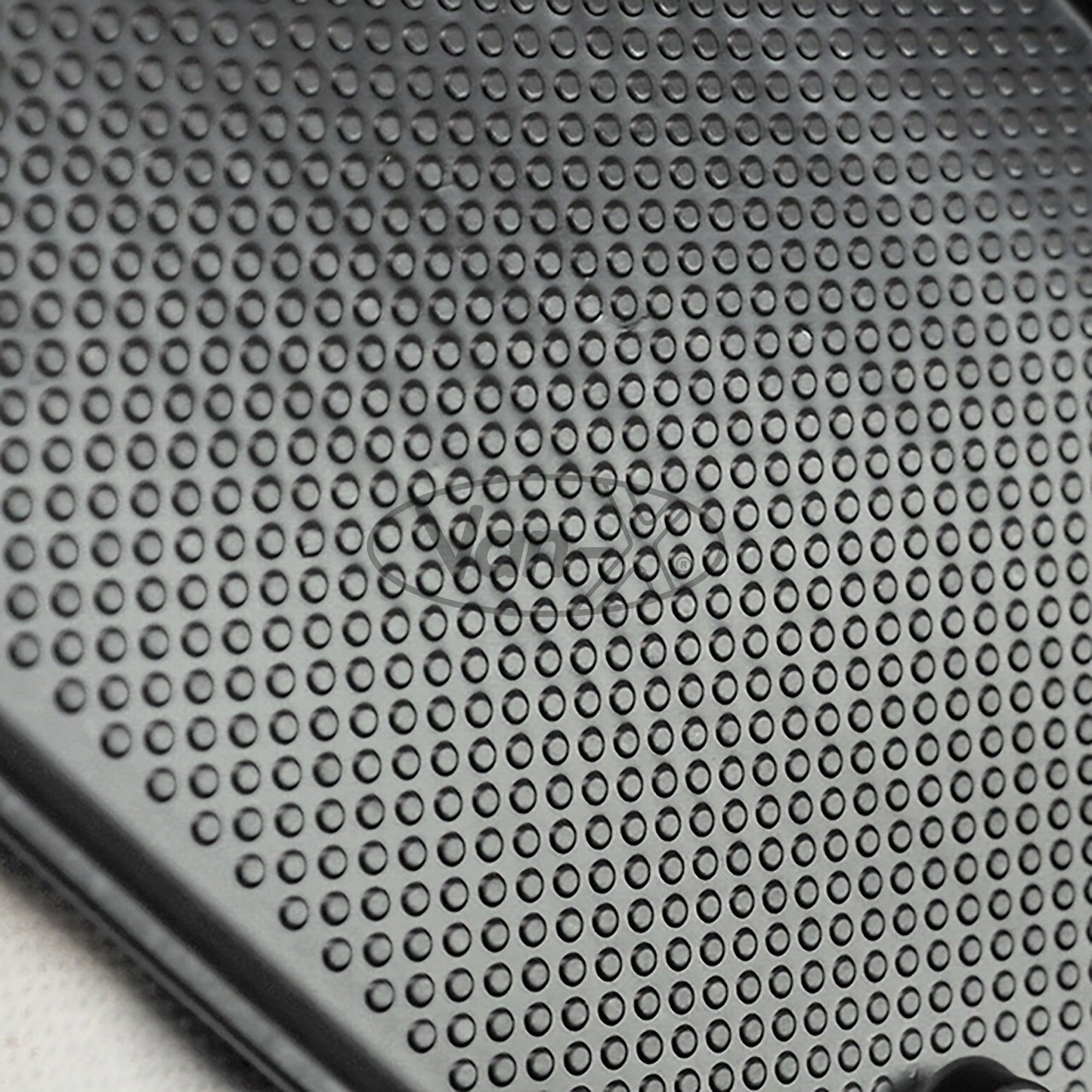 For VW T5, T5.1 Door Pocket Inserts, Rubber, Door Liner (Black) Double Passenger + Driver Interior Styling