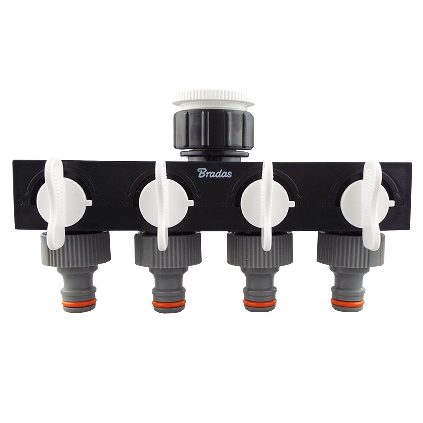 4-Way Splitter with Valves WL