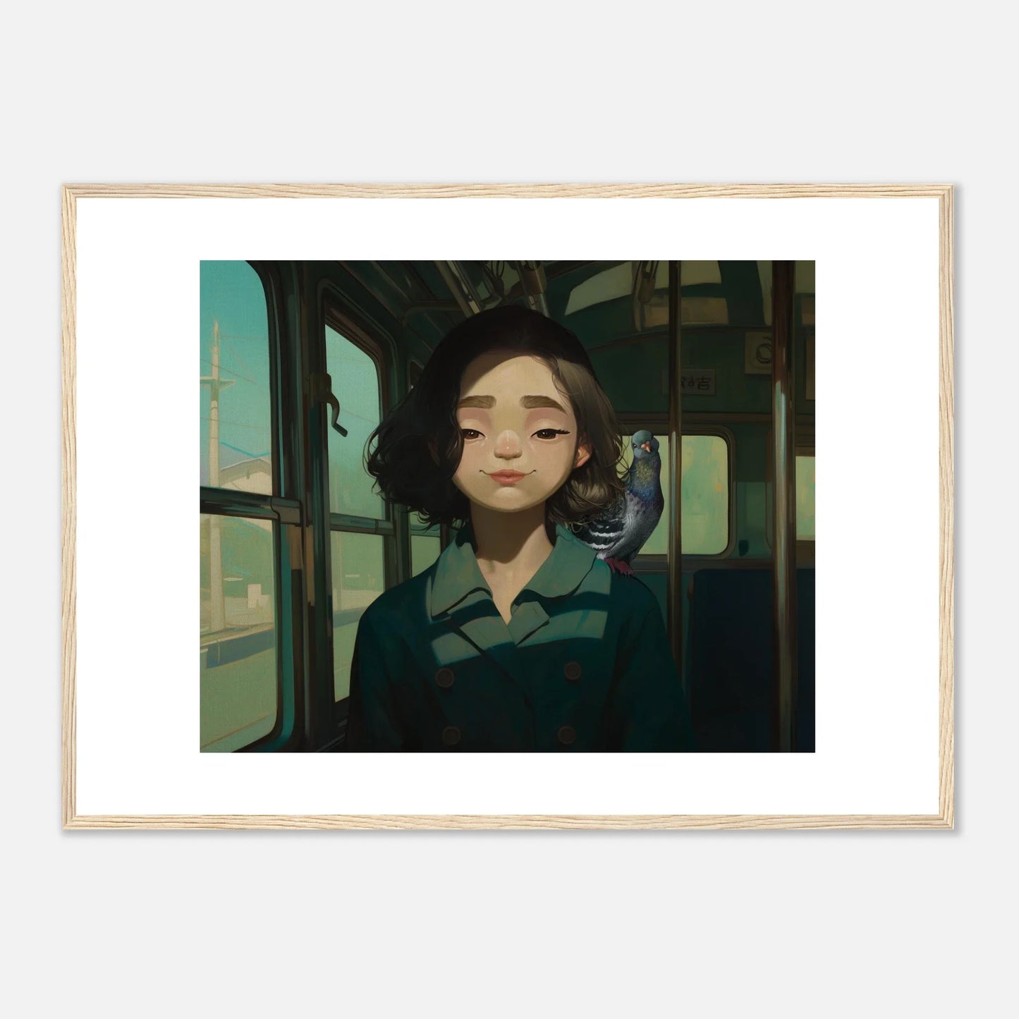 Bebe Wahyu - 'Joyful Journey' Framed Print