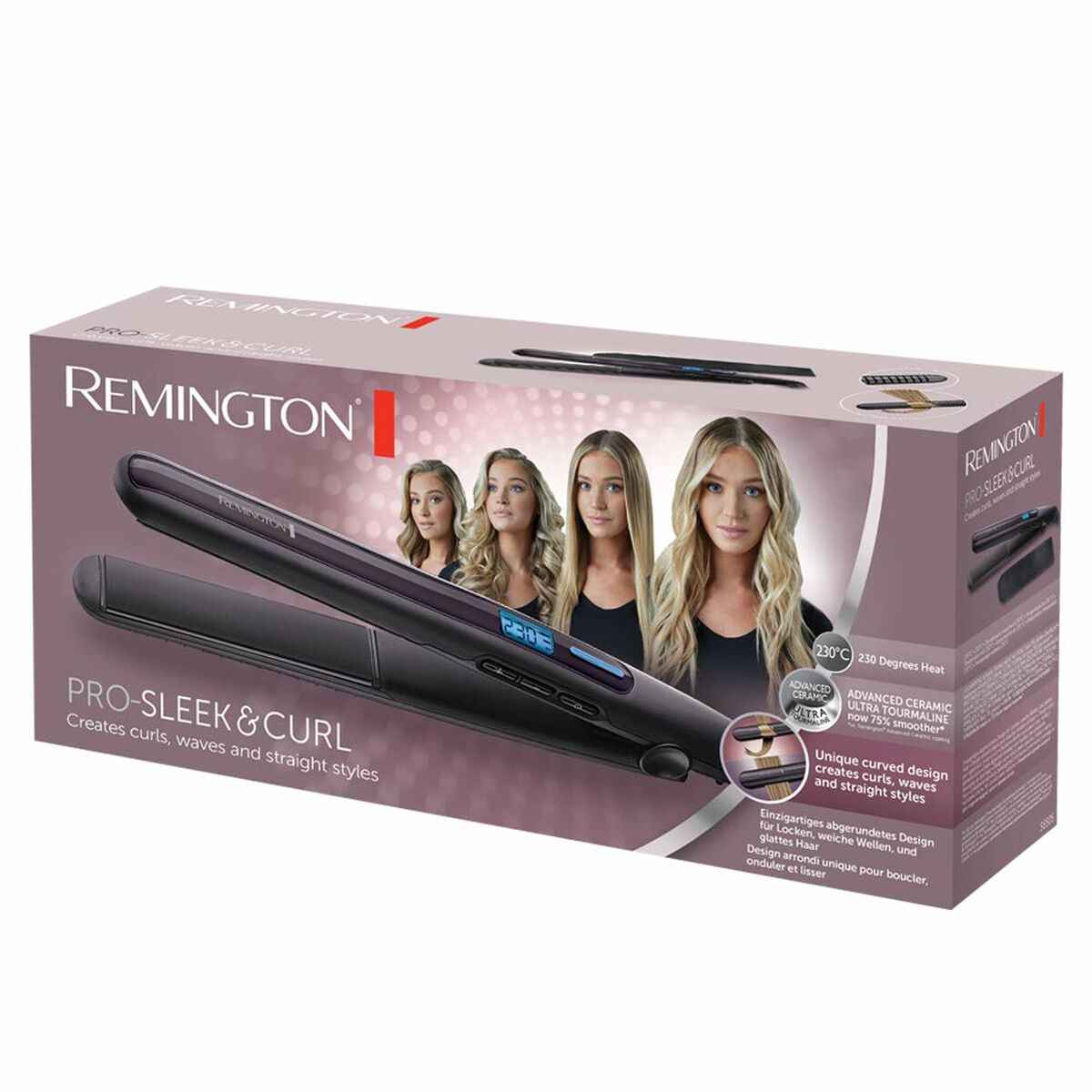 Hair Straightener Remington Black Grey