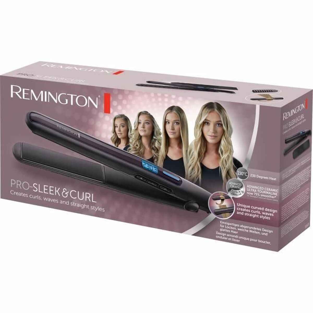 Hair Straightener Remington Black Grey
