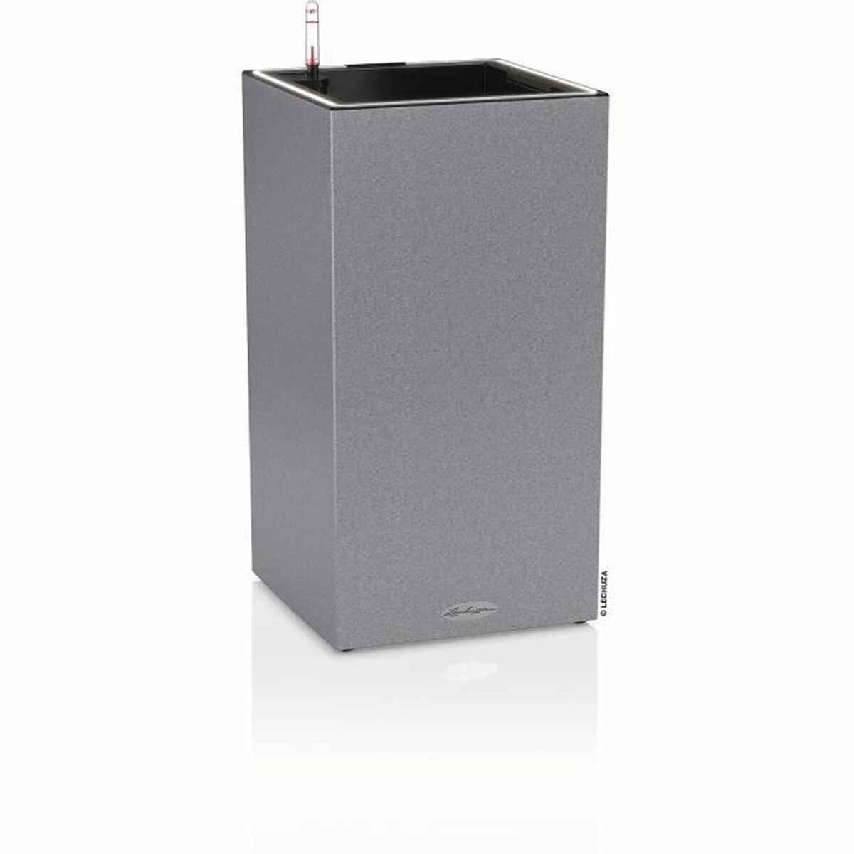 Self-watering flowerpot Lechuza Grey 40 x 40 x 56 cm LED