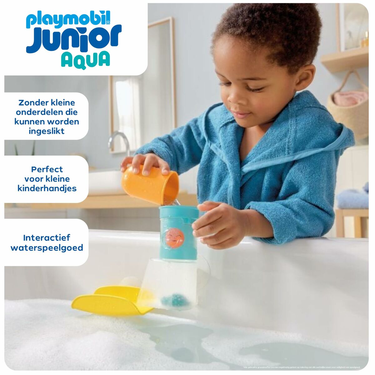 Playset Playmobil Junior Water 71775 8 Pieces