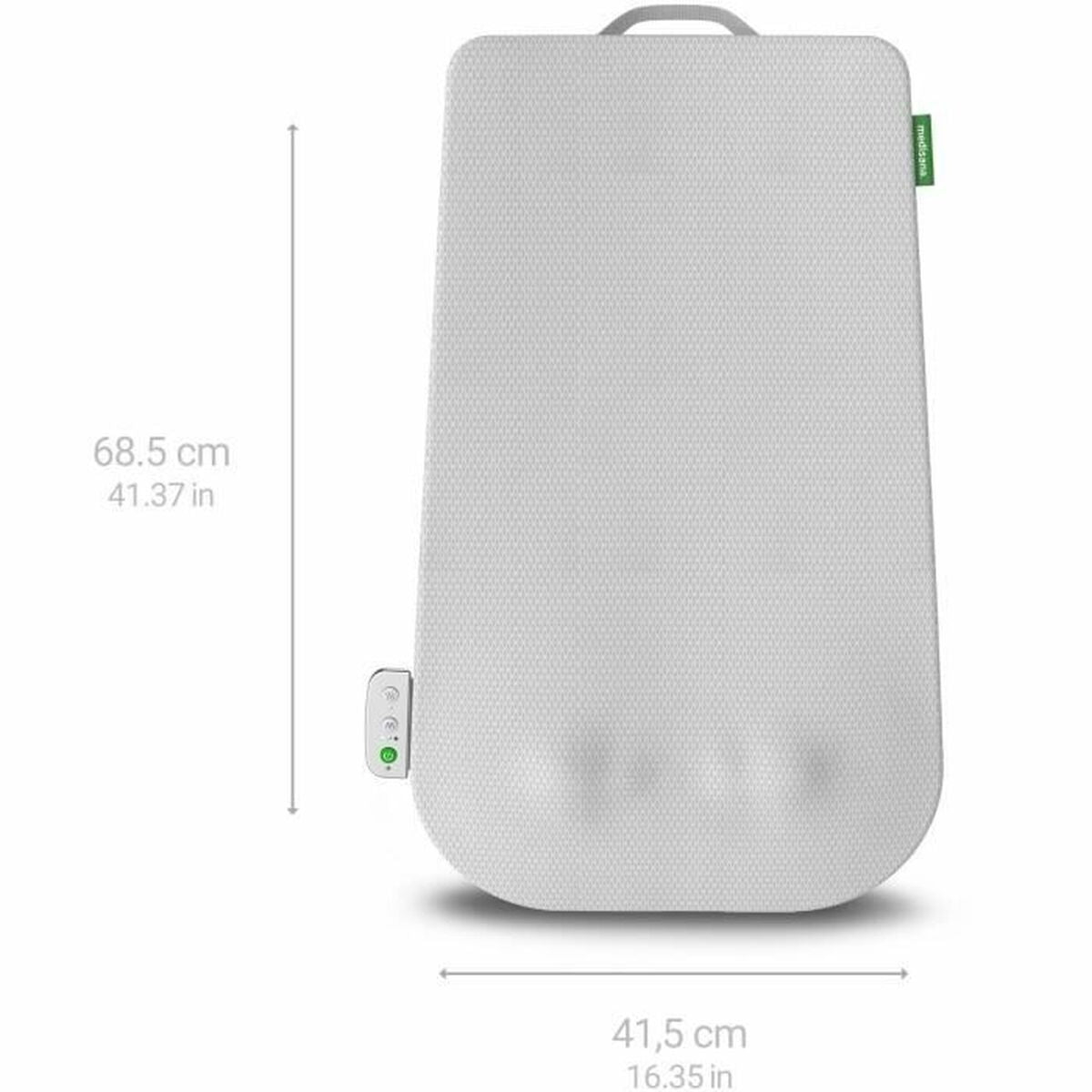 2-in-1 Shiatsu Heat Massager Medisana MC 600 24 W