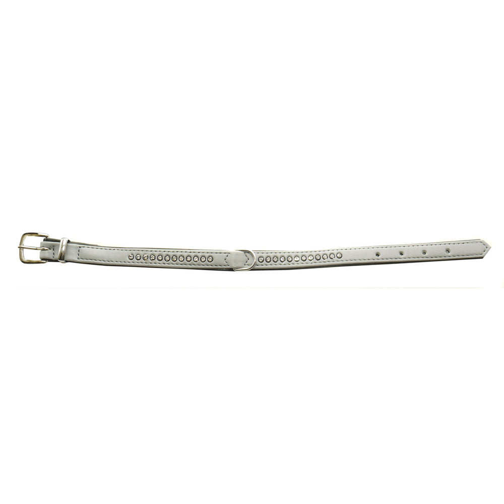 Nobby Dbl Back Swarovski Crystal Collar 17mmx47cm