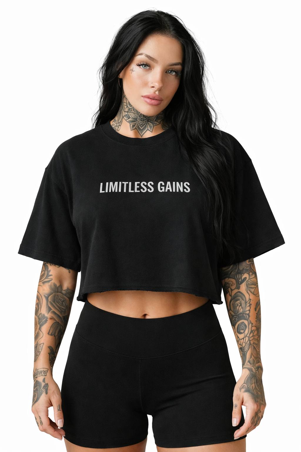 Women's Cropped Oversized Pump Cover
