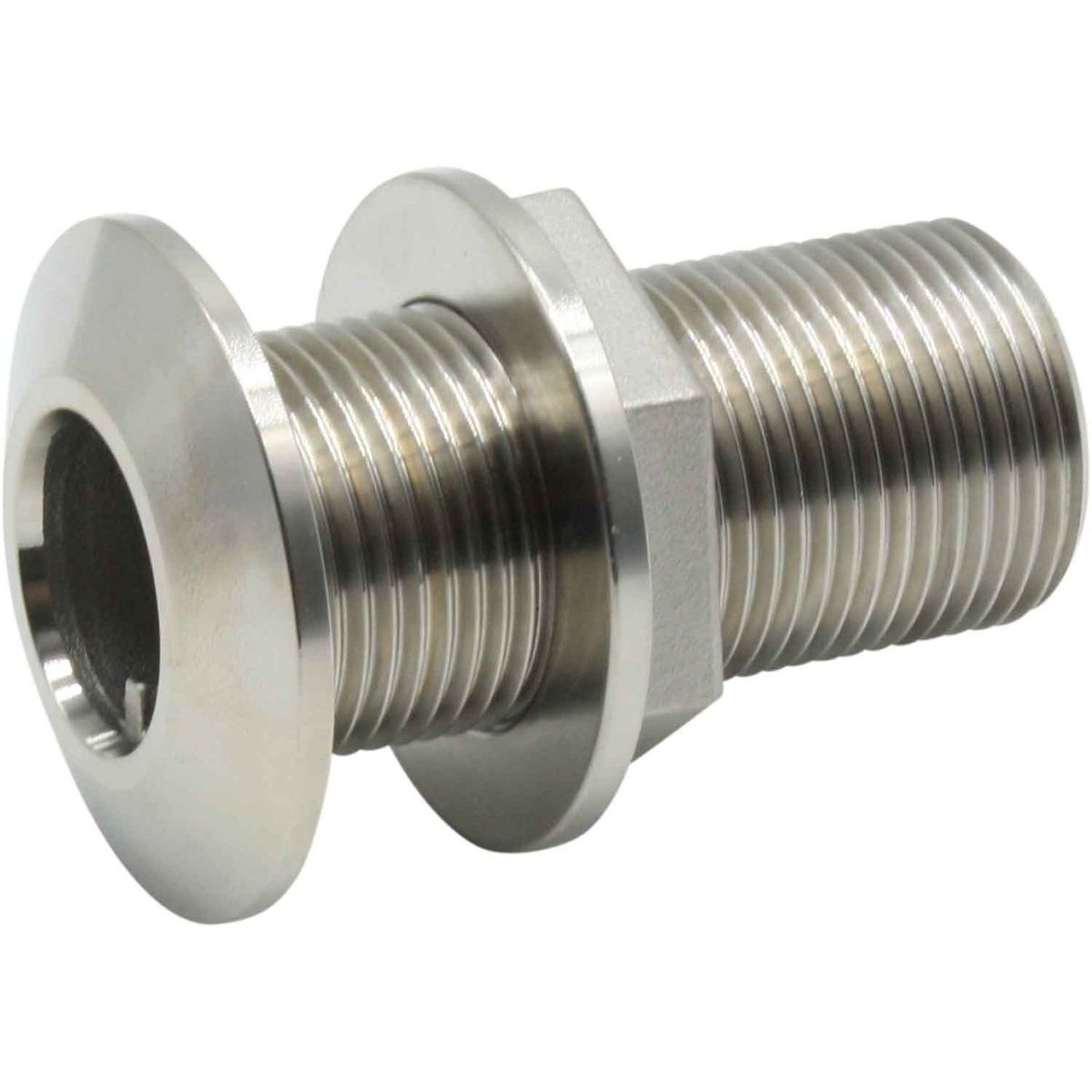 Vetus Stainless Steel 316 Boat Skin Fitting (1/2" BSP, 60mm Long) 403503