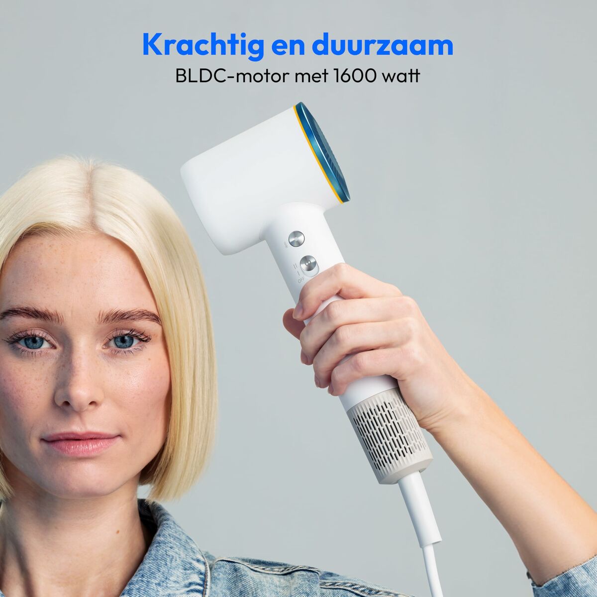 Hairdryer Medion White 1600 W