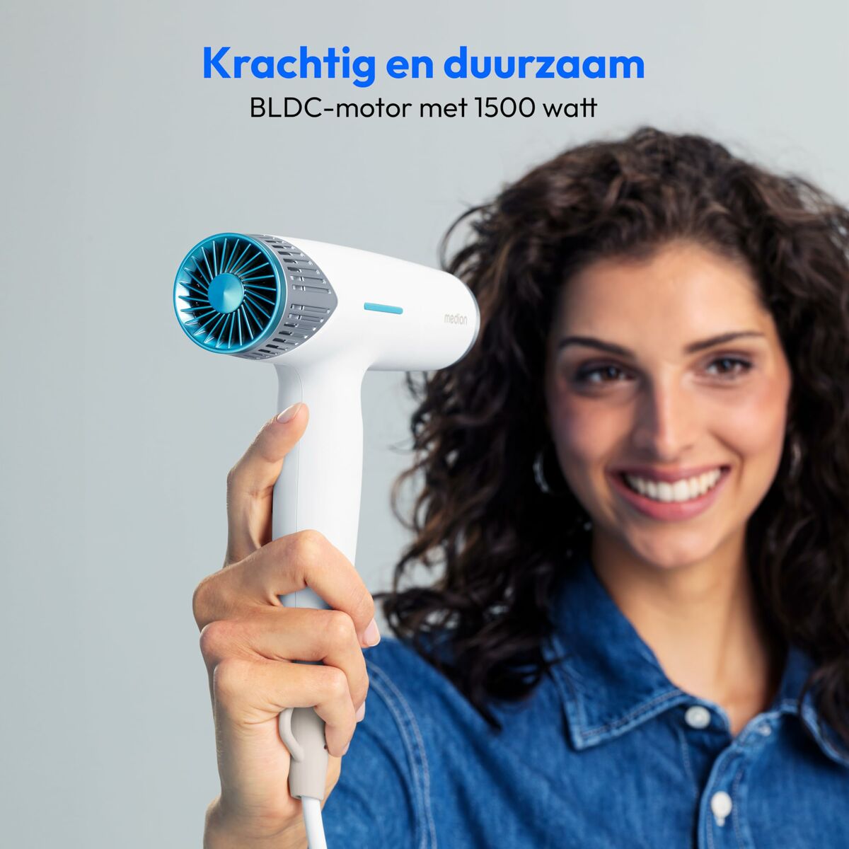 Hairdryer Medion White 1500 W