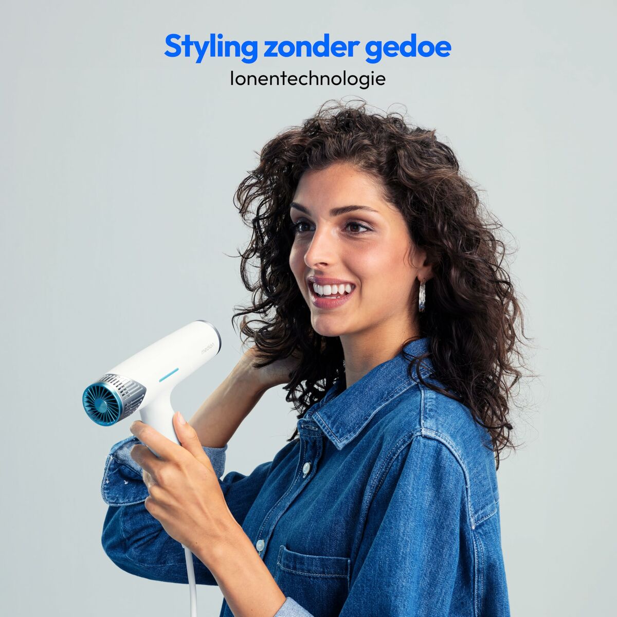 Hairdryer Medion White 1500 W