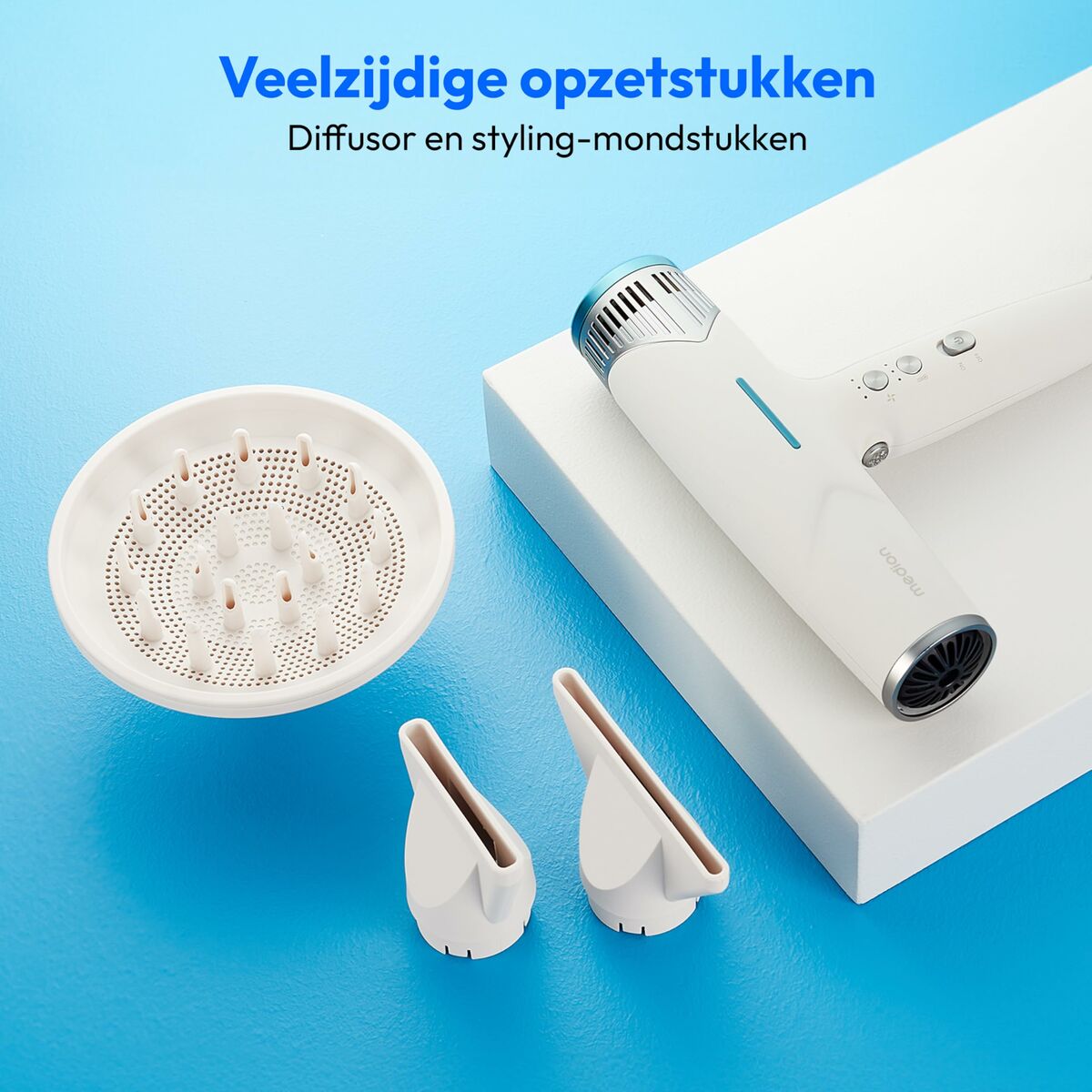 Hairdryer Medion White 1500 W