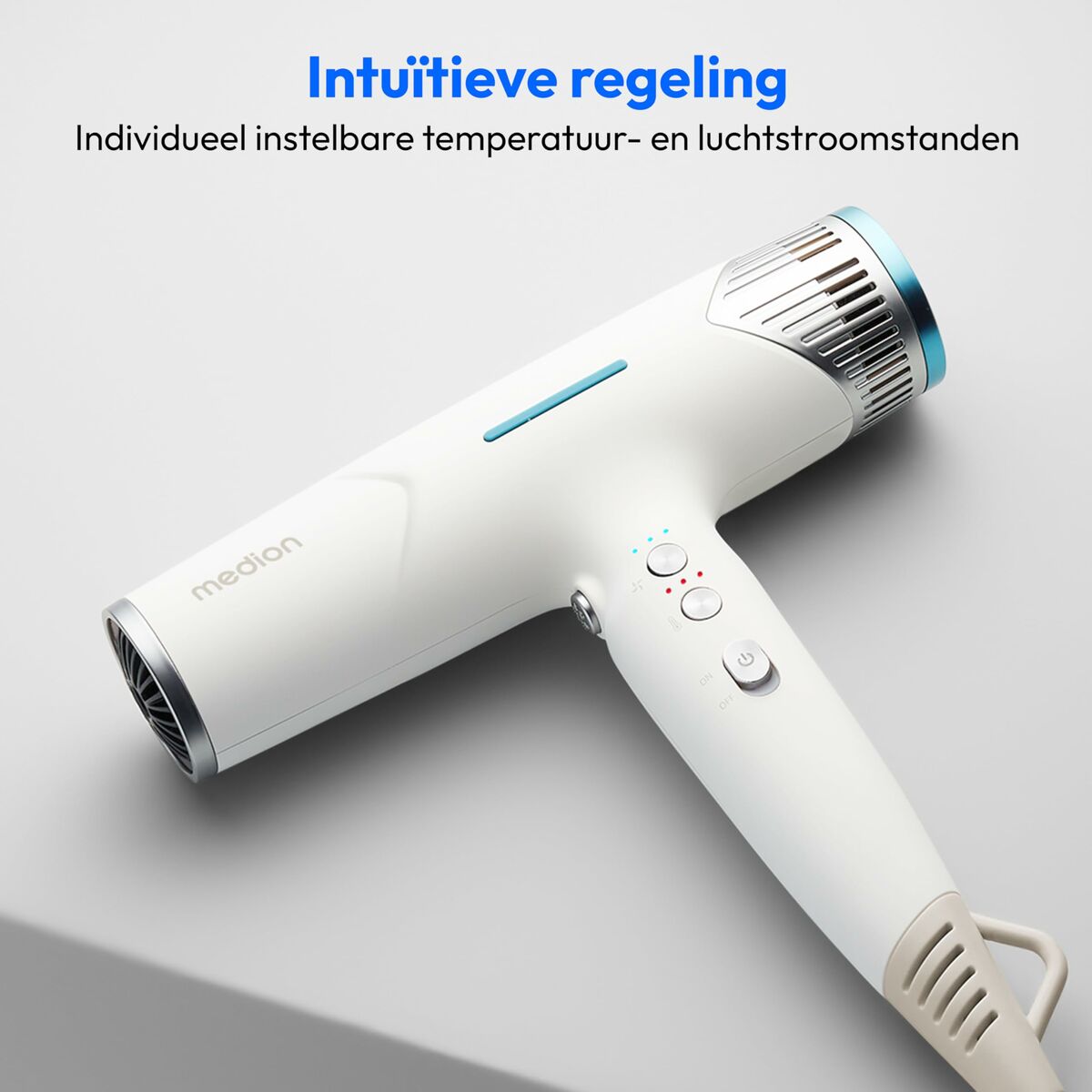 Hairdryer Medion White 1500 W