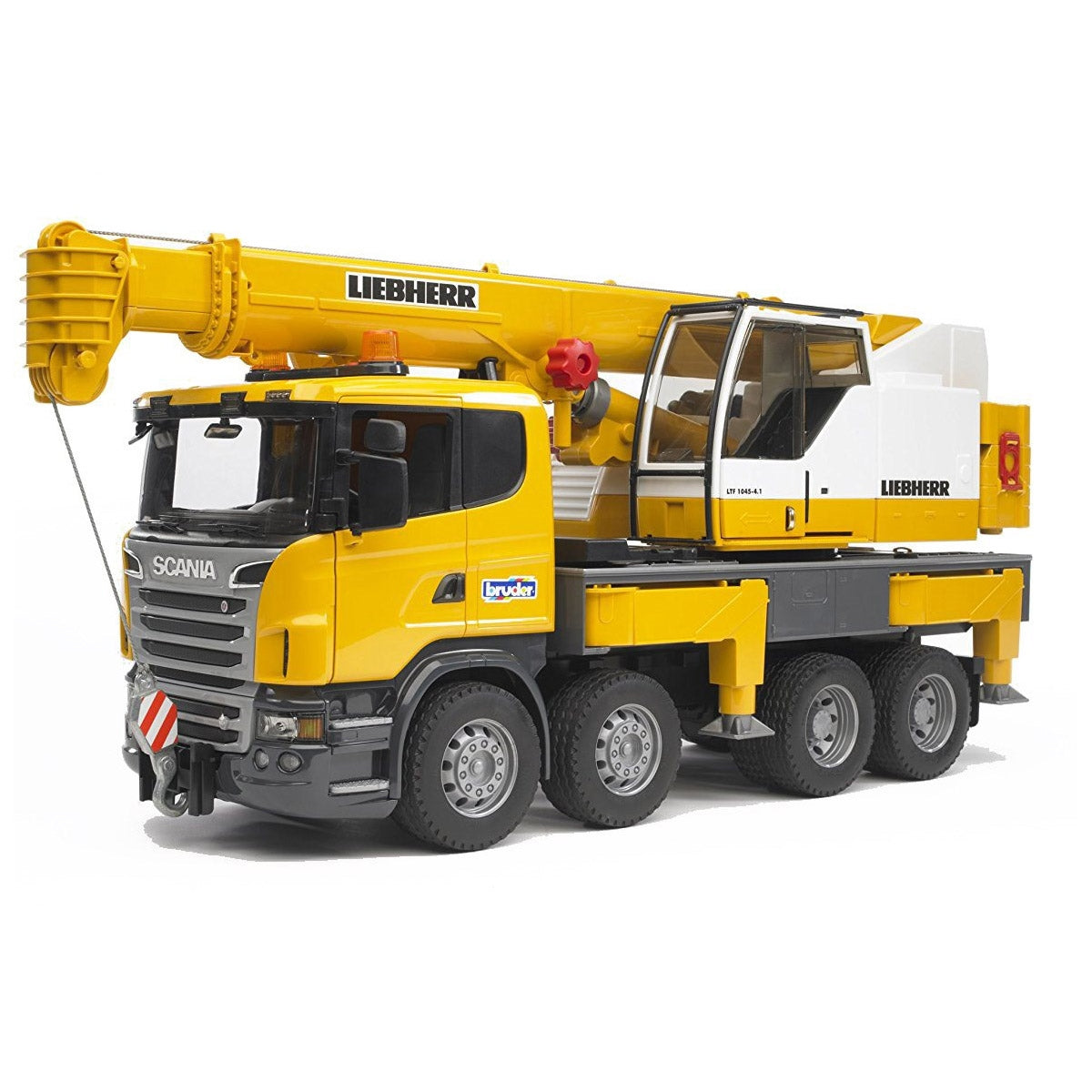 Bruder SCANIA R-Series Liebherr Toy Crane Truck, Scale 1:16