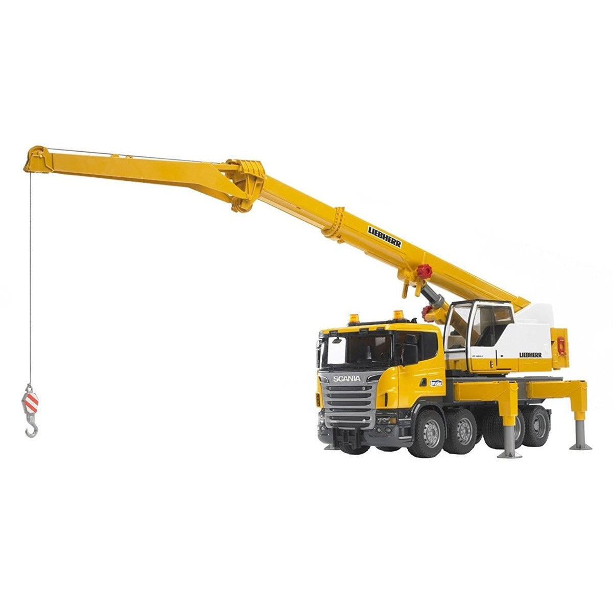 Bruder SCANIA R-Series Liebherr Toy Crane Truck, Scale 1:16