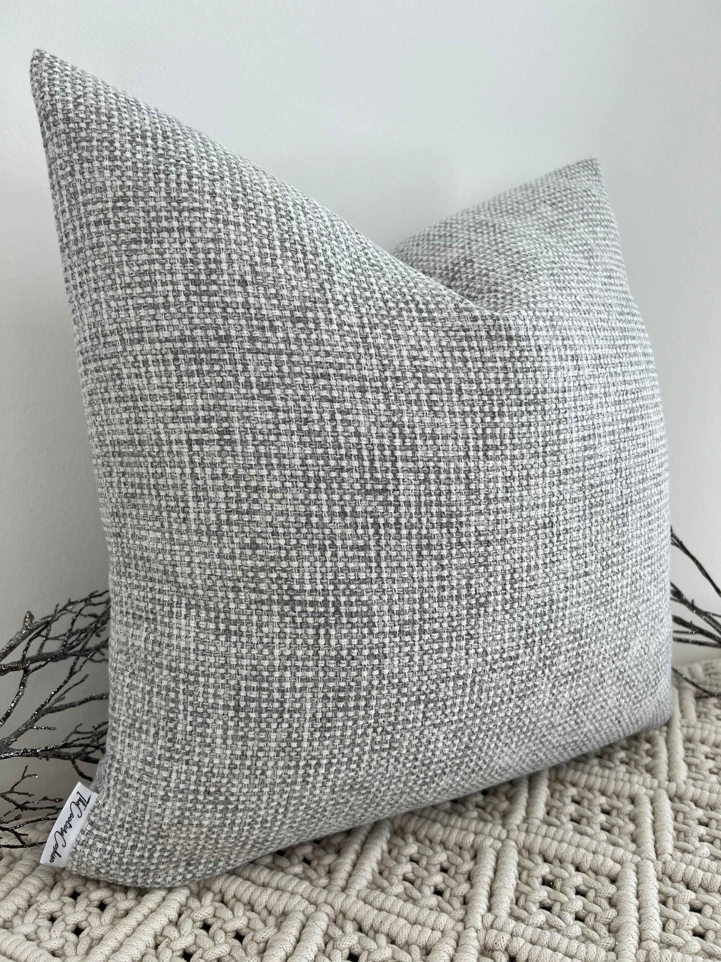 The Couture Cushion - The Grey Castana - Style No. 173
