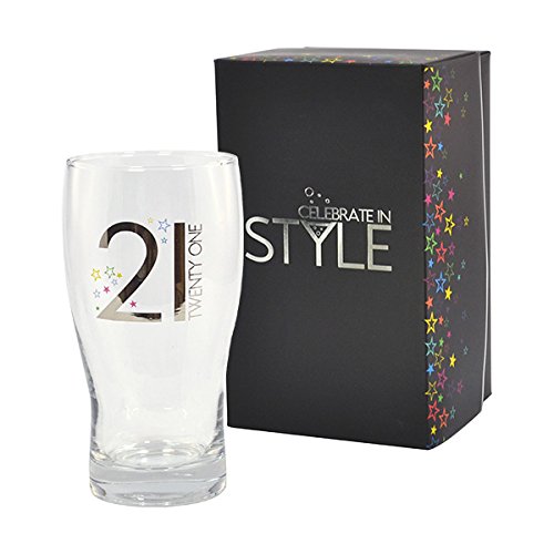21ST Birthday Pint Glass