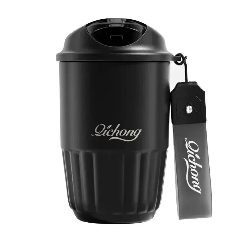 410ml Ceramic Lined Thermos Coffee Cup – Double Wall Stainless Steel Vacuum Insulated Thermal Mug Tumbler Gift