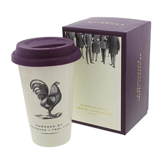 A Gentleman's Companion Vintage Design Travel Mug