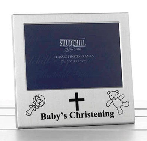 5" x 3" Baby's Christening Photo Frame Occasion Gift Present 73488